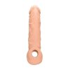 RealRock Penis Sleeve - péniszköpeny 21 cm