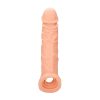 RealRock Penis Sleeve - péniszköpeny 21 cm