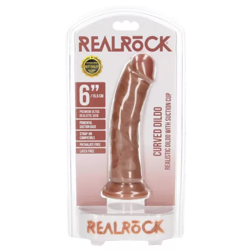 RealRock - realisztikus letapasztható dildó - 15,5cm