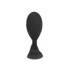 Black Mont fekete anál plug - közepes