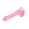 Hi- Rubber letapasztható rugalmas pink dildó 