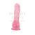Hi- Rubber letapasztható rugalmas pink dildó - vastag