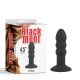 Black Mont gömbös szilikon anál plug