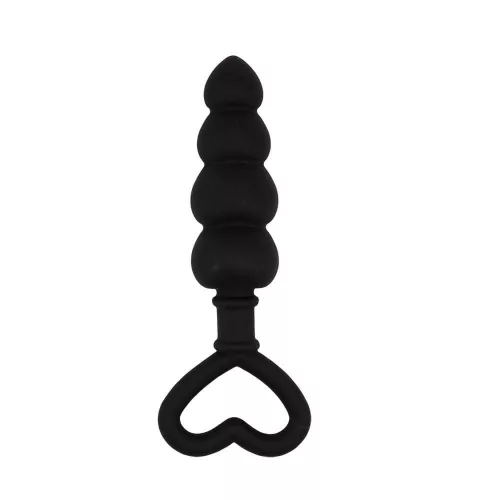 Black Mont golyós szilikon anál plug 