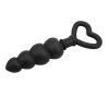 Black Mont golyós szilikon anál plug 