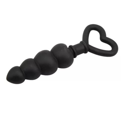 Black Mont golyós szilikon anál plug 