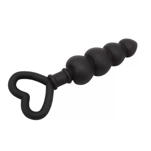 Black Mont golyós szilikon anál plug 
