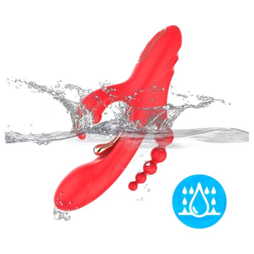 Bestoy - 3 ágú, piros nyelves vibrátor