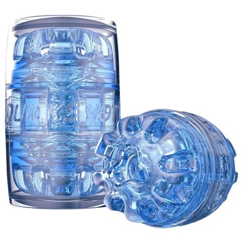 Fleshlight Quickshot Turbo Blue Ice - utazó maszturbátor