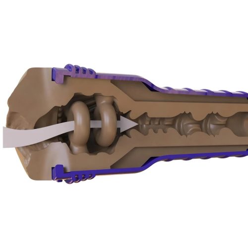 Fleshlight Boost Bang élethű punci maszturbátor – barna