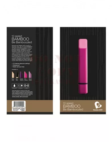 Bamboo mini vibrátor - lila