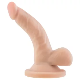 Dr. Skin 4 - tapadókorongos, herés élethű dildó - 12cm