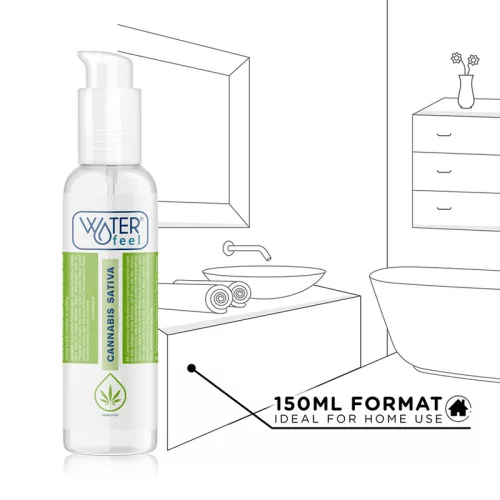 Waterfeel cannabis vízbázisú síkosító - 100 ml