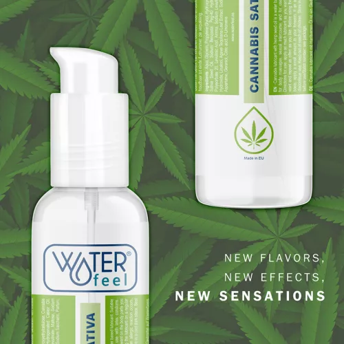 Waterfeel cannabis vízbázisú síkosító - 100 ml
