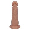 Intense bőrhatású letapasztható dildó - 17 cm