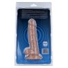 Intense bőrhatású herés dildó - 18 cm
