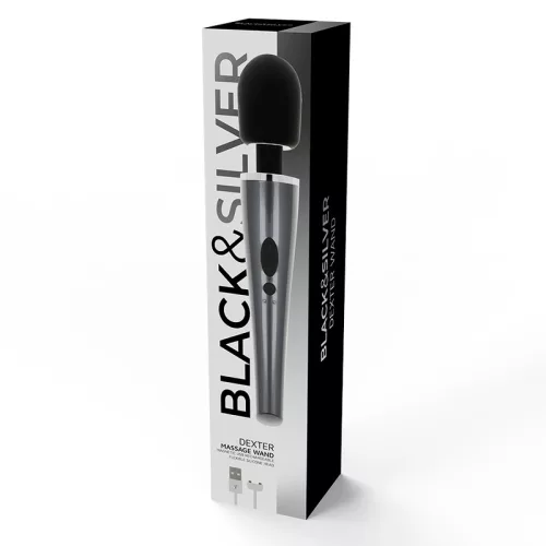 Black&Silver Dexter akkus masszírozó vibrátor