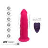 Silexd - tapadókorongos pink vibrátor távirányítóval