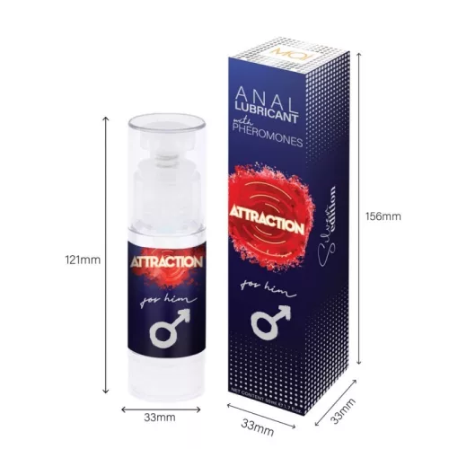 Attraction anál síkosító pheromonnal férfiaknak - 50 ml