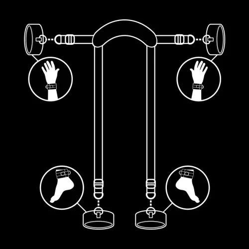 Fetish Submissive Domination kötöző szett