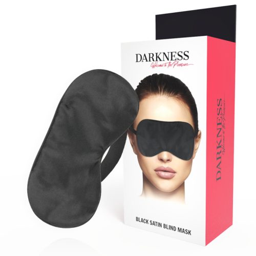 Darkness fekete szatén maszk