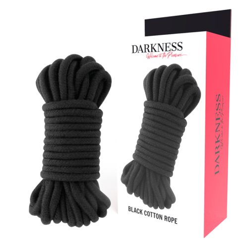 Darkness fekete bondage kötél - 5 m