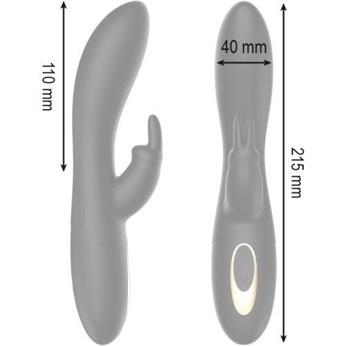 Ibiza akkus kétmotoros nyuszis vibrátor