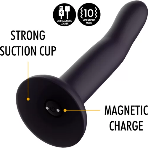 Mythology Duman fekete szilikon vibrátor