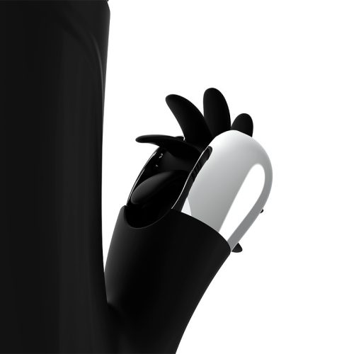 Black&Silver fel-le mozgó csiklókaros vibrátor