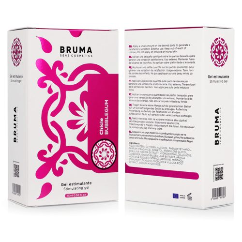 Bruma bubblegum stimulációs gél - 15 ml