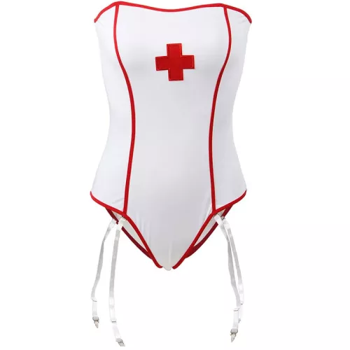 Subblime nővér  jelmez fityulával - S/M