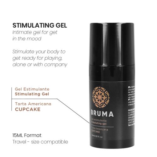 Bruma cupcake stimulációs gél - 15 ml