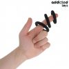 Addicted toys szilikon péniszgyűrű szett - 3 db