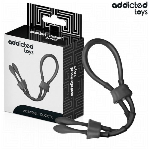 Addicted toys  állítható szilikon péniszgyűrű