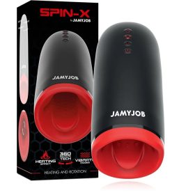Jamyjob Spin-X maszturbátor forgás és hőfunkcióval Jamyjob Spin-X maszturbátor forgás és hőfunkcióval