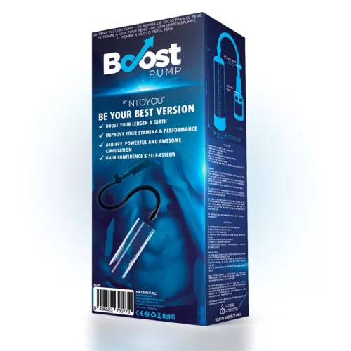 Boost kétujjas péniszszivattyú pumpa - 22 cm
