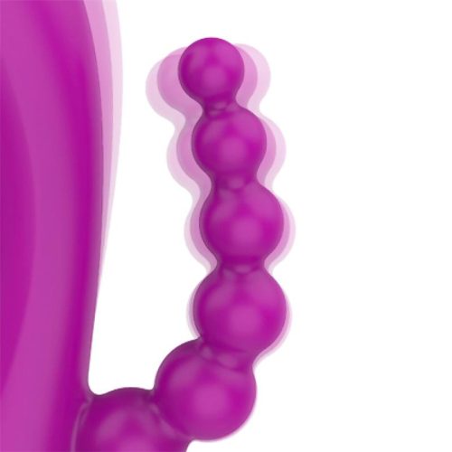 Action tölthető tripla karos szilikon vibrátor