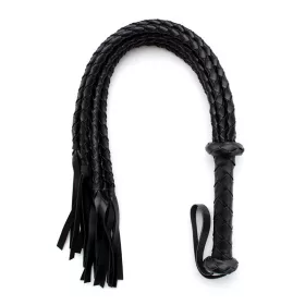 Latetobed BDSM fonott korbács-75 cm