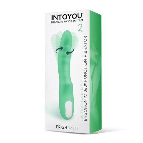 Intoyou Brightmint akkus dupla motoros vibrátor - 360° forgás
