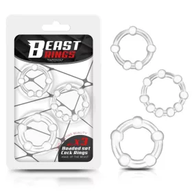 Beast áttetsző péniszgyűrű szett