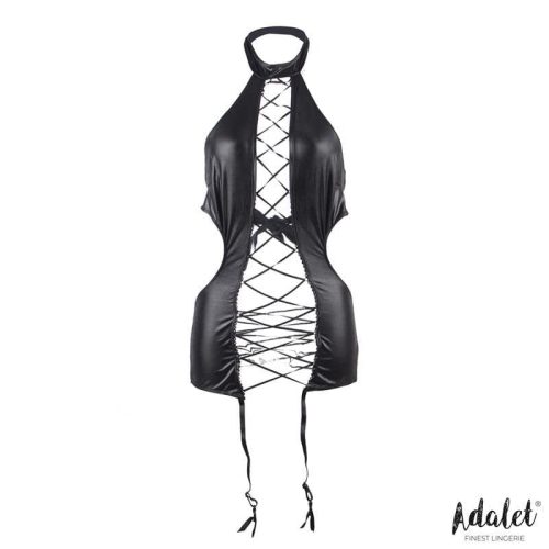 Adalet Natt miniruha harisnyakötővel és tangával - L/XL