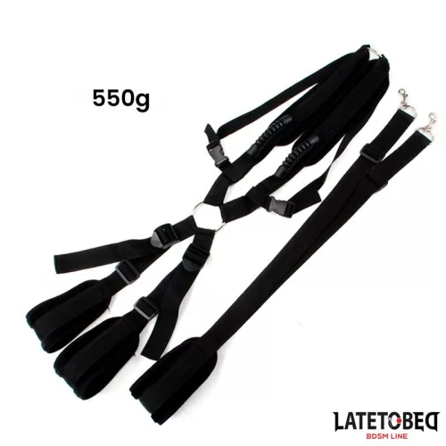 Latetobed BDSM lovagló hám