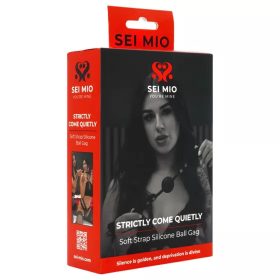 Sei Mio szilikon fekete szájpecek