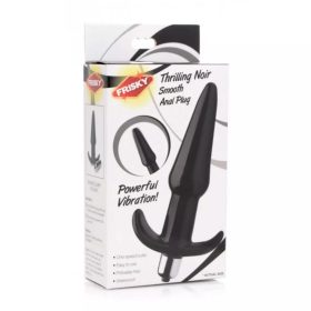 Frisky Smooth - fekete anál vibrátor