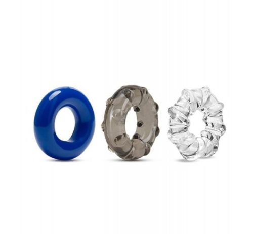 Stay Hard péniszgyűrű szett