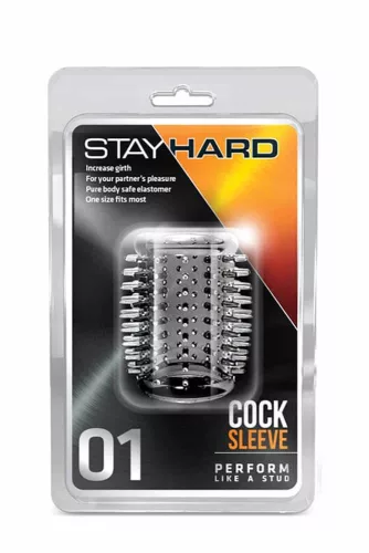 Stay Hard tüskés áttetsző péniszmandzsetta