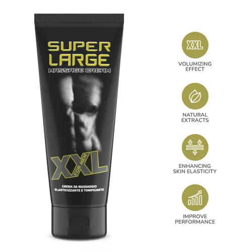 Super Large XXL erekciónövelő krém - 75 ml
