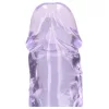 RealRock - lila dildó tapadókoronggal - 12,7 cm