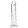RealRock - áttetsző dildó tapadókoronggal - 12,7 cm