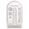 RealRock - áttetsző dildó tapadókoronggal - 12,7 cm